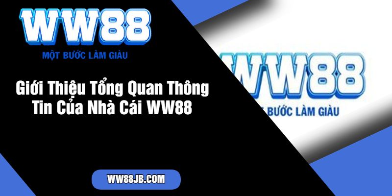 Giới Thiệu Tổng Quan Thông Tin Của Nhà Cái WW88